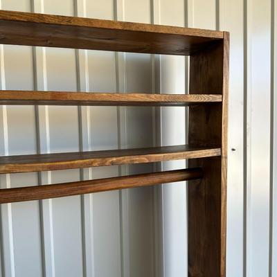 WOOD COAT RACK