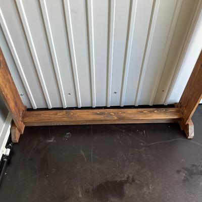 WOOD COAT RACK