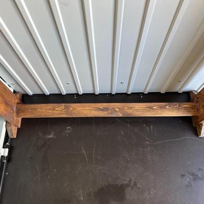 WOOD COAT RACK