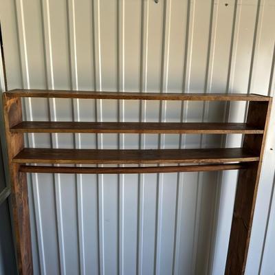 WOOD COAT RACK