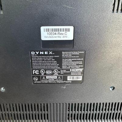 DYNEX 32” LED TV, MAGNAVOX DVD/VHS COMBO PLAYER AND A STAND