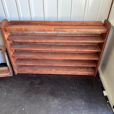 WOOD DISPLAY RACKS