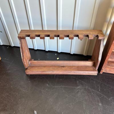 WOOD DISPLAY RACKS