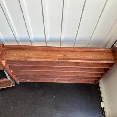 WOOD DISPLAY RACKS