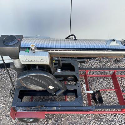 CRAFTSMAN RADIAL 100 ARM SAW