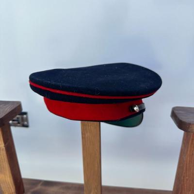 VINTAGE BRITISH ROYAL ARTILLERY OFFICERS DRESS CAP