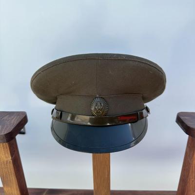 VINTAGE SOVIET MILITARY VISOR CAP