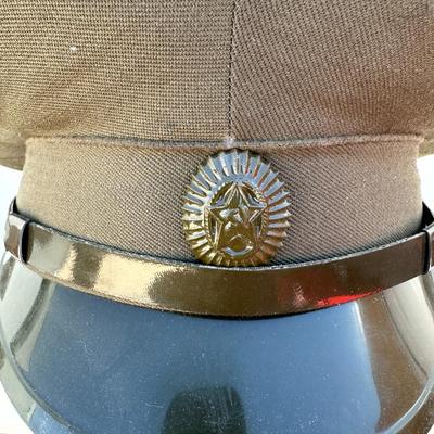 VINTAGE SOVIET MILITARY VISOR CAP