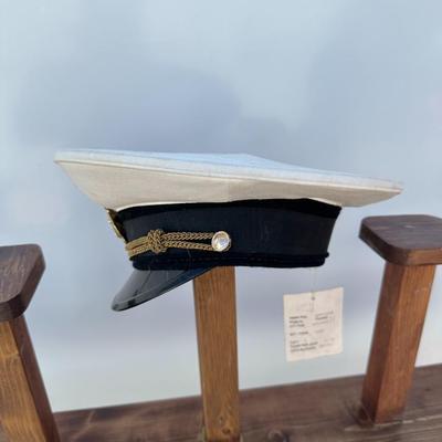 VINTAGE COLD WAR ERA SOVIET NAVY OFFICERS VISOR CAP