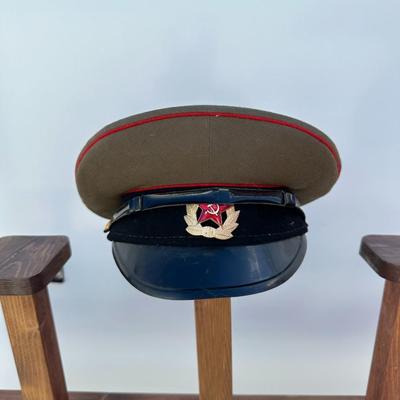 VINTAGE SOVIET ARMY OFFICERS DRESS HAT