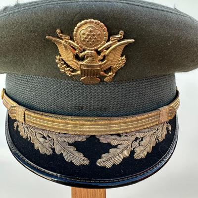 VINTAGE U.S. ARMY OFFICERS DRESS HAT
