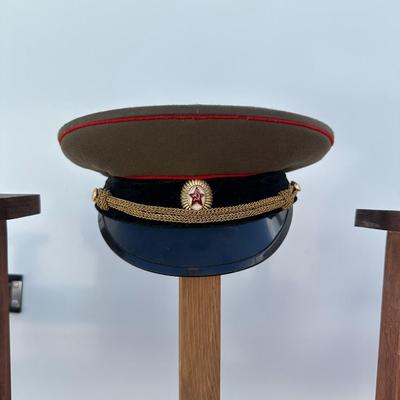 VINTAGE SOVIET MILITARY VISOR CAP