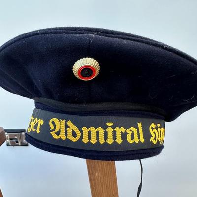 A KRIEGSMARINE BATTLESHIP SEAMANS CAP