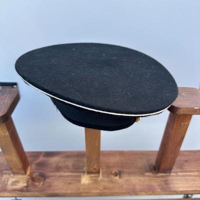 VINTAGE SOVIET NAVAL OFFICERS VISOR HAT