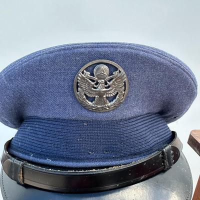 VINTAGE U.S. AIR FORCE BERNARD SERVICE CAP