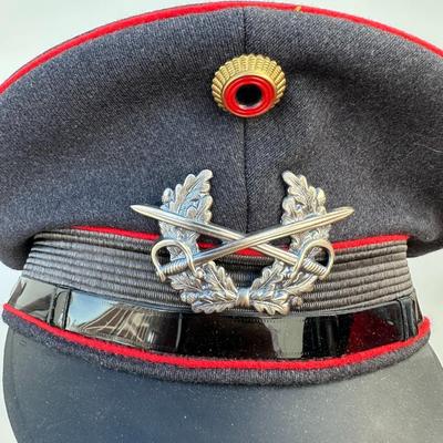 VINTAGE BUNDESWEHR GERMAN AIR FORCE VISOR CAP