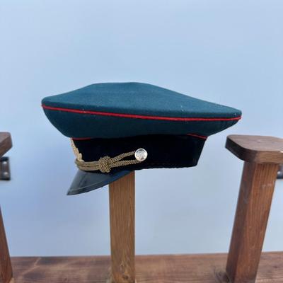 VINTAGE SOVIET ARMY OFFICERS MILITARY VISOR CAP