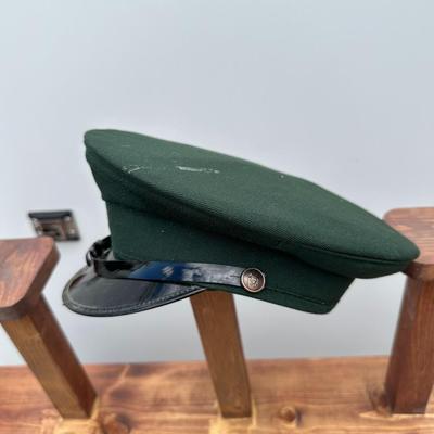 VINTAGE DUTCH ARMY DRESS VISOR CAP