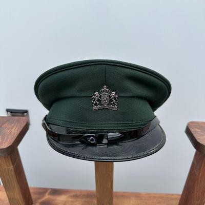 VINTAGE DUTCH ARMY DRESS VISOR CAP