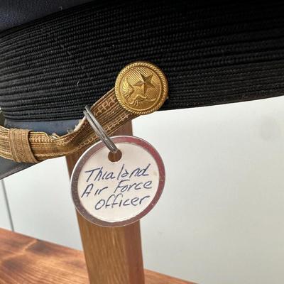 VINTAGE ROYAL THAI AIR FORCE OFFICERS PEAKED CAP