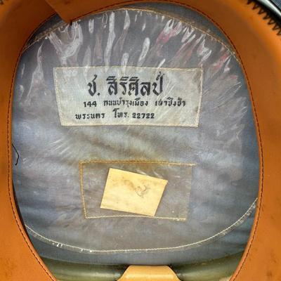 VINTAGE ROYAL THAI AIR FORCE OFFICERS PEAKED CAP