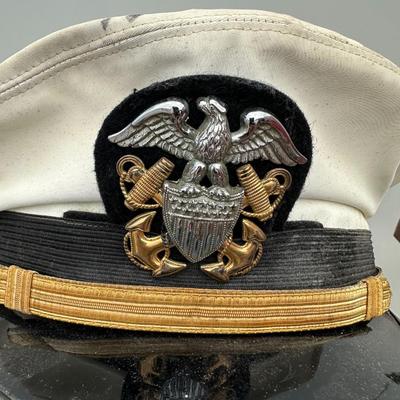 VINTAGE U.S. NAVY OFFICERS COMBINATION COVER