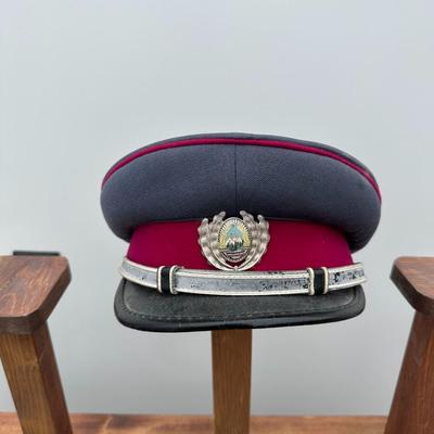 ROMANIAN POLICE OFFICERS VISOR CAP