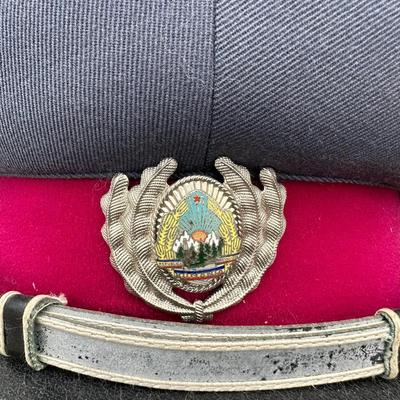 ROMANIAN POLICE OFFICERS VISOR CAP