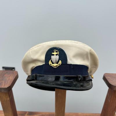 VINTAGE UNITED STATES COAST GUARD OFFICERS CAP