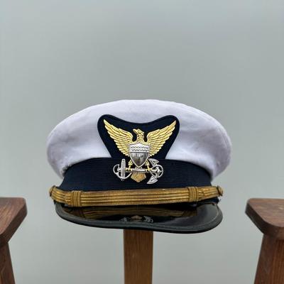 VINTAGE U.S. COAST GUARD OFFICERS SERVICE CAP