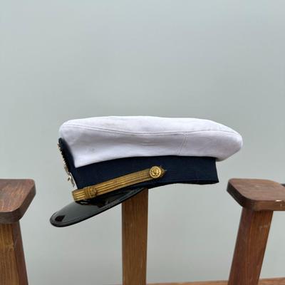 VINTAGE U.S. COAST GUARD OFFICERS SERVICE CAP