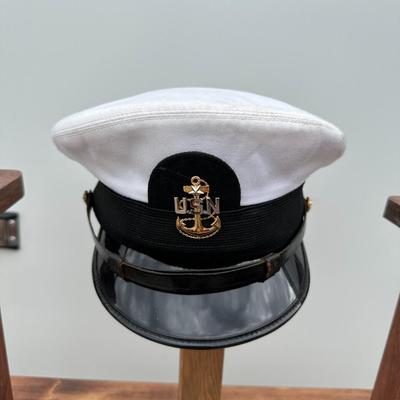 UNITED STATES NAVY CHIEF PETTY OFFICERS COMBINATION CAP