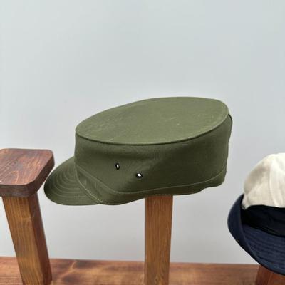 U.S. ARMY RIDGEWAY HAT AND VINTAGE U.S. NAVY W.A.V.E.S. HAT