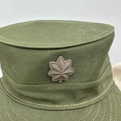 U.S. ARMY RIDGEWAY HAT AND VINTAGE U.S. NAVY W.A.V.E.S. HAT