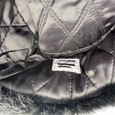 VINTAGE USHANKA SOVIET UNION FUR HAT AND VINTAGE SOVIET UNION RED ARMY BUDENOVKA HAT