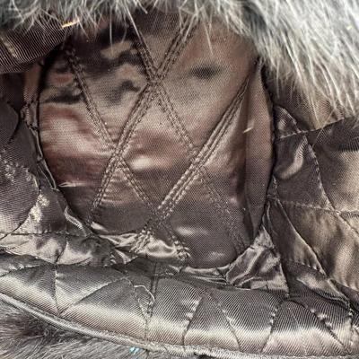 VINTAGE USHANKA SOVIET UNION FUR HAT AND VINTAGE SOVIET UNION RED ARMY BUDENOVKA HAT