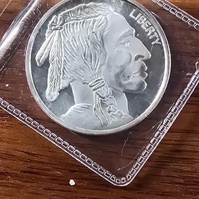 1 oz silver bullion round
