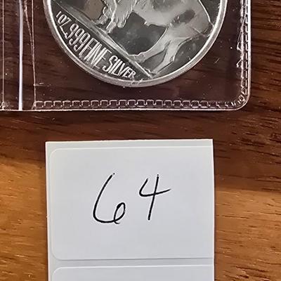 1 oz silver bullion round
