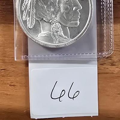 1 oz silver round