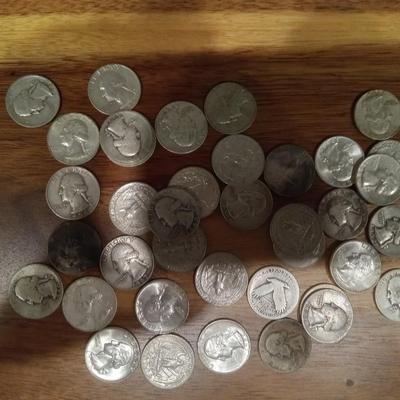 40 90%silver quarters