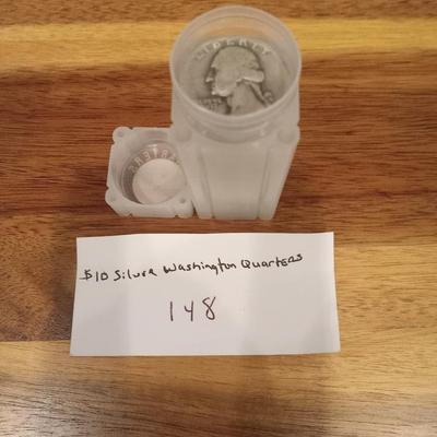 Roll of 90% silver quarters