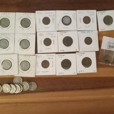 Lot of misc coins