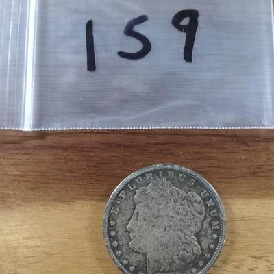1921 S morgan silver dollar
