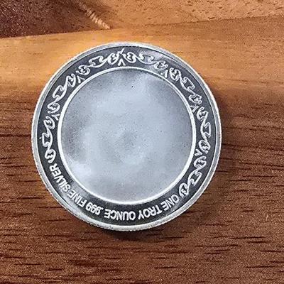 1 oz .999 silver round
