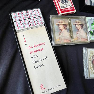 Lot 118 Cards & Bridge sets