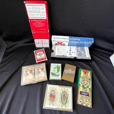 Lot 118 Cards & Bridge sets
