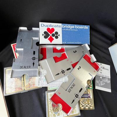 Lot 118 Cards & Bridge sets