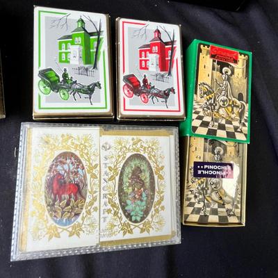 Lot 118 Cards & Bridge sets