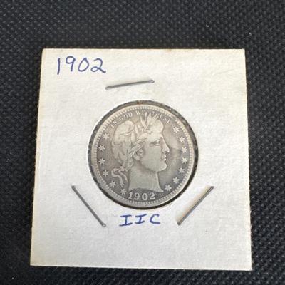 1902 Barber Quarter