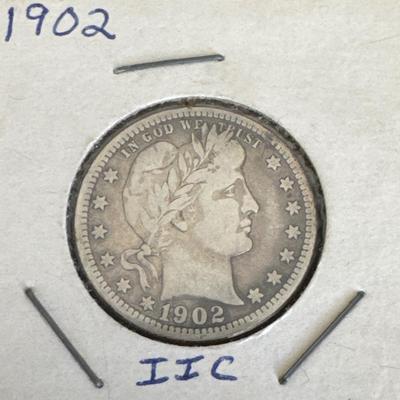 1902 Barber Quarter